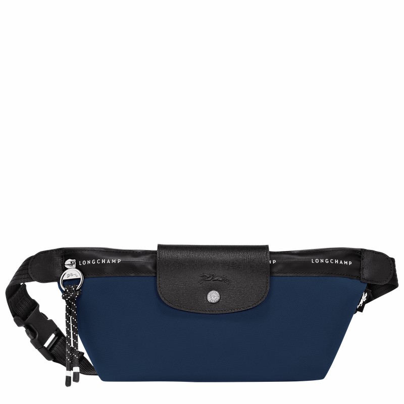 Longchamp Le Pliage Energy M Midjeveske Dame Marineblå Norge | 10256HSR006