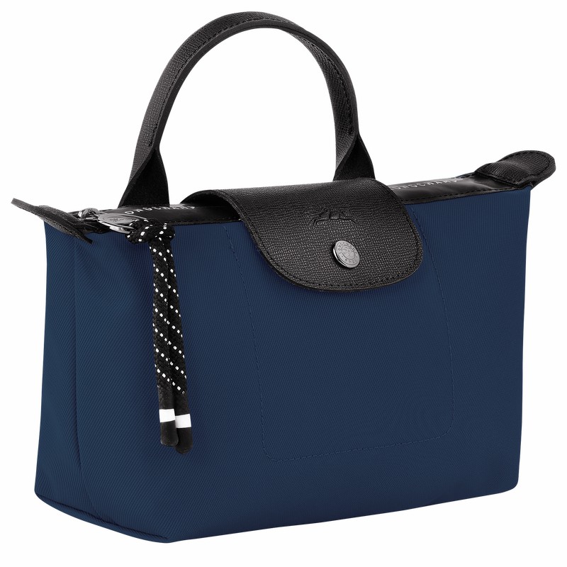 Longchamp Le Pliage Energy Pouches Dame Marineblå Norge | 30030HSR006