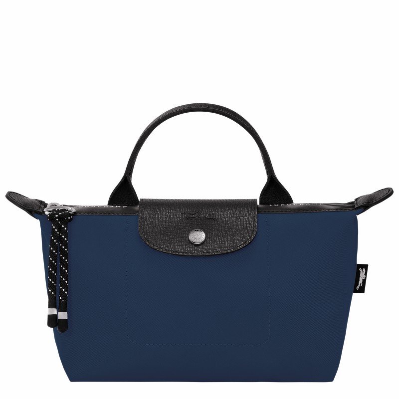 Longchamp Le Pliage Energy Pouches Dame Marineblå Norge | 30030HSR006