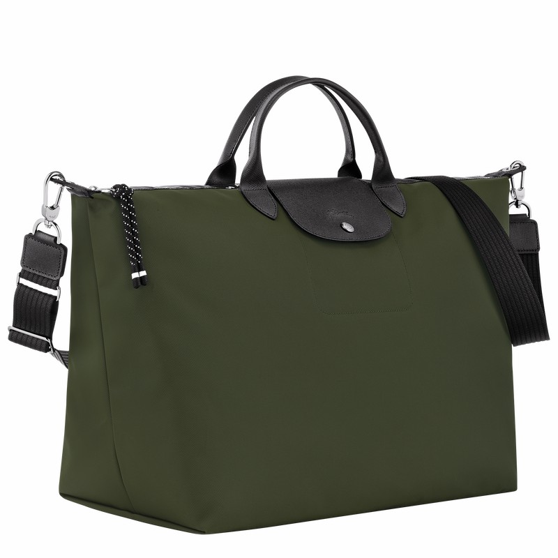 Longchamp Le Pliage Energy S Reiseveske Dame Khaki Norge | L1624HSR892