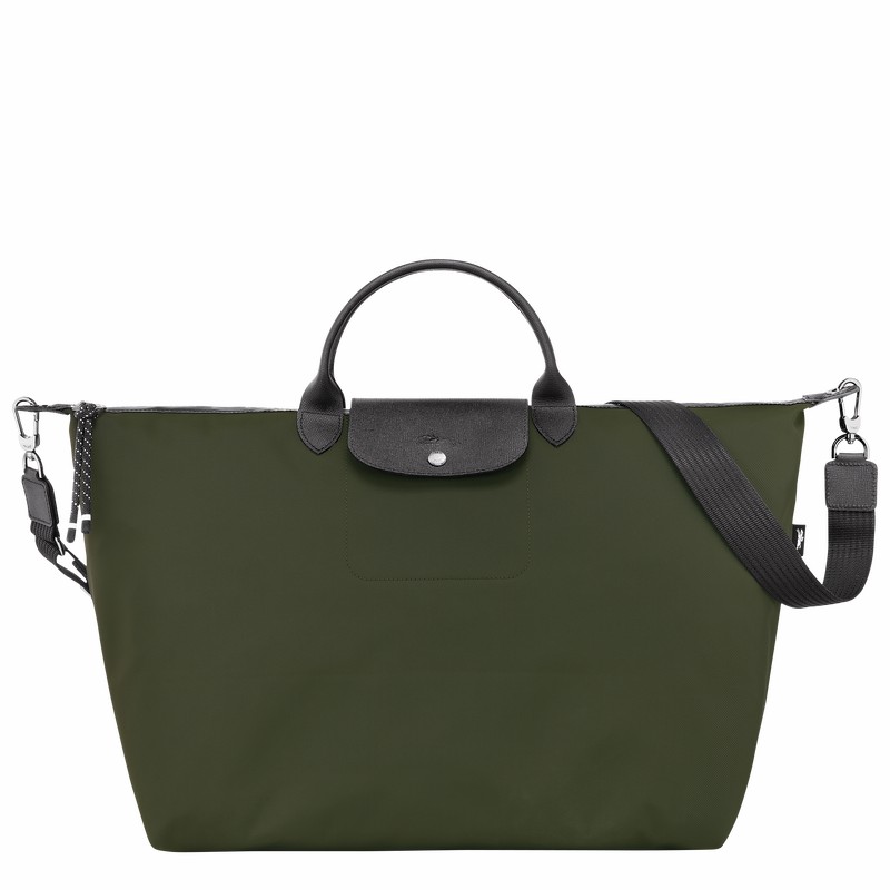 Longchamp Le Pliage Energy S Reiseveske Dame Khaki Norge | L1624HSR892