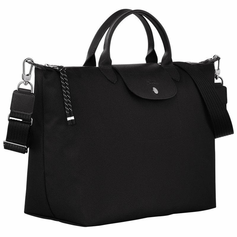 Longchamp Le Pliage Energy XL Håndveske Dame Svarte Norge | L1630HSR001