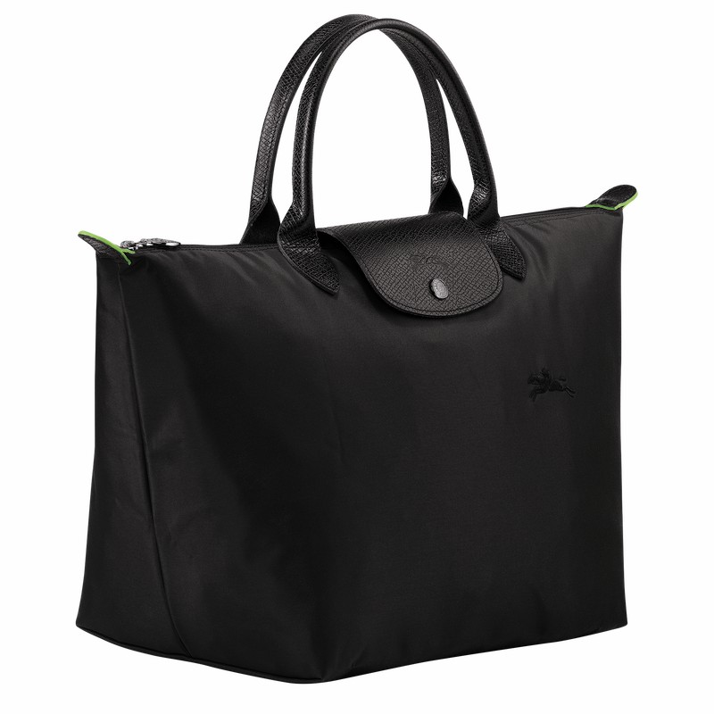 Longchamp Le Pliage Green M Håndveske Dame Svarte Norge | L1623919001