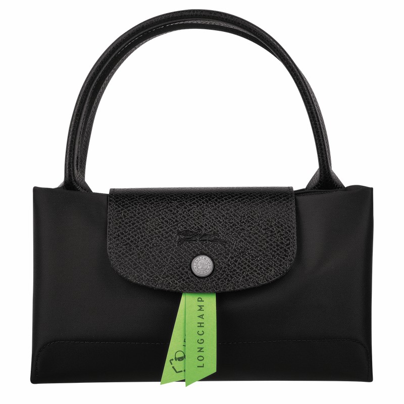 Longchamp Le Pliage Green M Håndveske Dame Svarte Norge | L1623919001