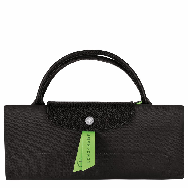 Longchamp Le Pliage Green M Reiseveske Dame Svarte Norge | L1625919001