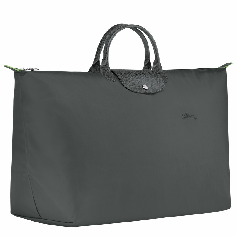 Longchamp Le Pliage Green M Reiseveske Herre Dyp Grå Norge | L1625919P66-