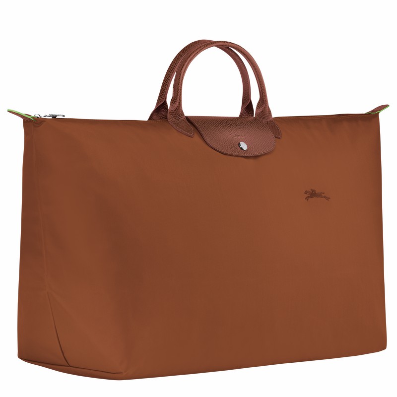 Longchamp Le Pliage Green M Reiseveske Herre Brune Norge | L1625919504-