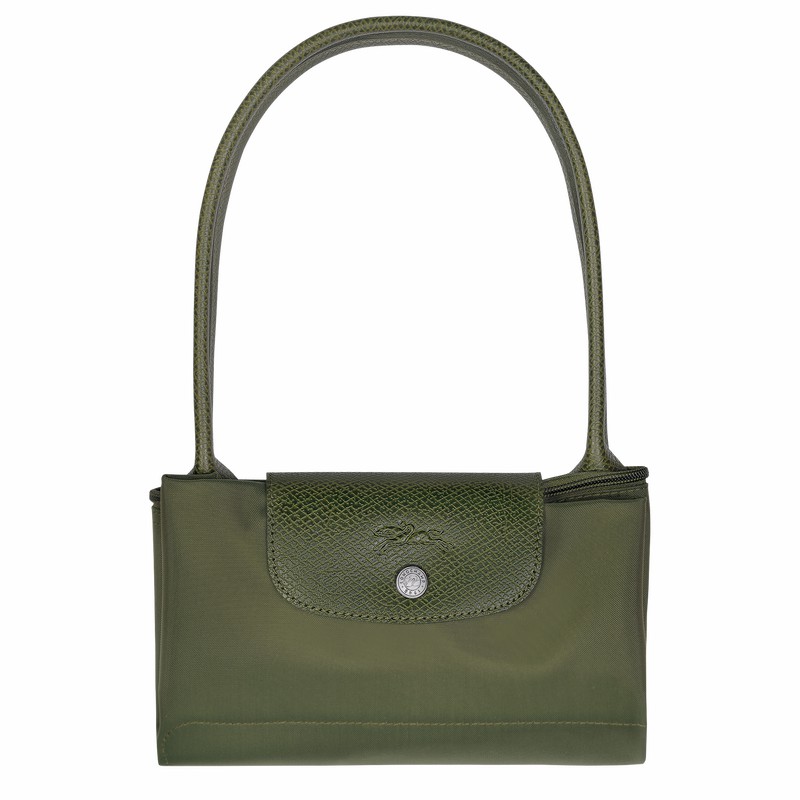 Longchamp Le Pliage Green M Tote Veske Dame Grønn Norge | L2605919479