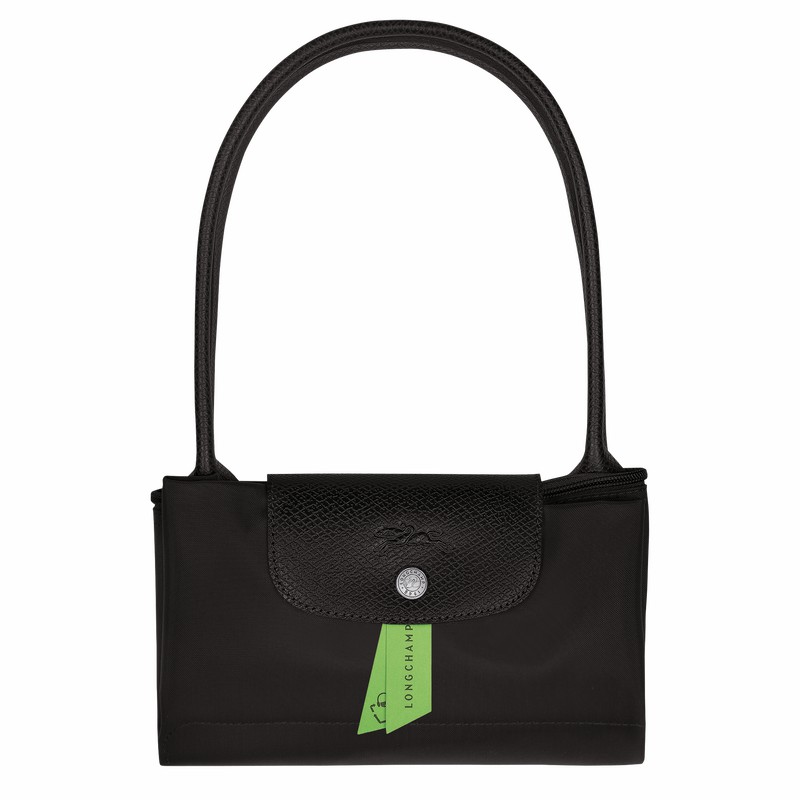 Longchamp Le Pliage Green M Tote Veske Dame Svarte Norge | L2605919001