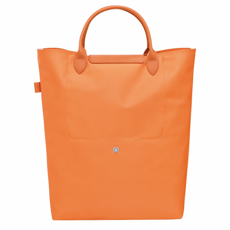 Longchamp Le Pliage Green M Tote Veske Dame Oransje Norge | 10168919P54