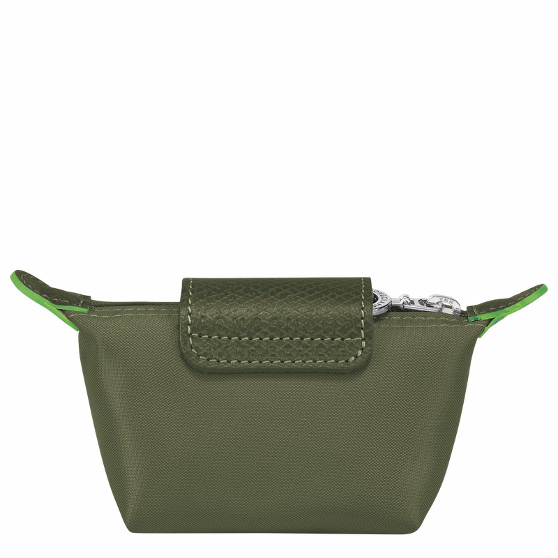 Longchamp Le Pliage Green Myntpung Dame Grønn Norge | 30016919479