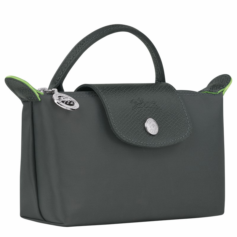 Longchamp Le Pliage Green Pouches Dame Dyp Grå Norge | 34175919P66