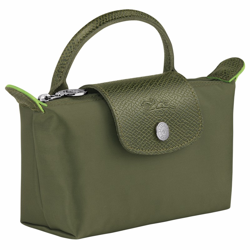 Longchamp Le Pliage Green Pouches Dame Grønn Norge | 34175919479