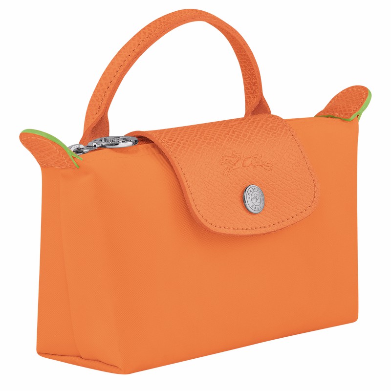 Longchamp Le Pliage Green Pouches Dame Oransje Norge | 34175919P54