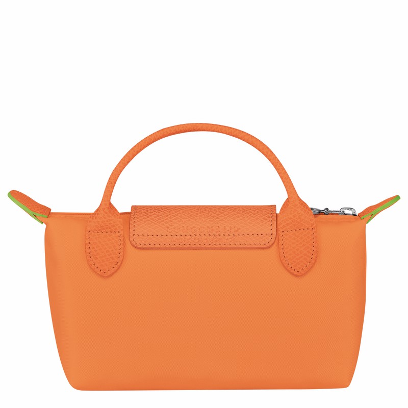 Longchamp Le Pliage Green Pouches Dame Oransje Norge | 34175919P54