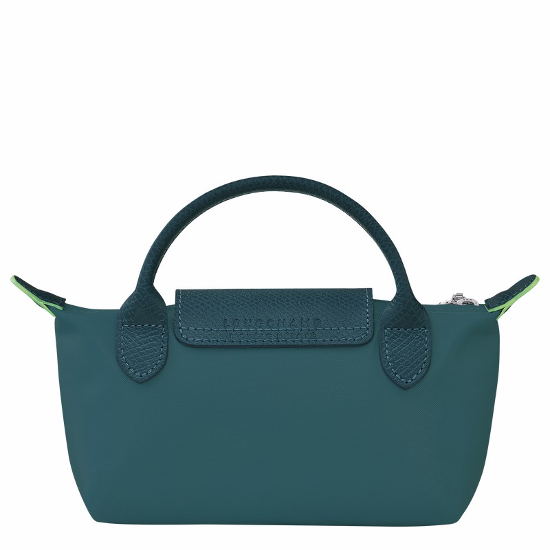 Longchamp Le Pliage Green Pouches Dame Påfugl Norge | 34175919P89