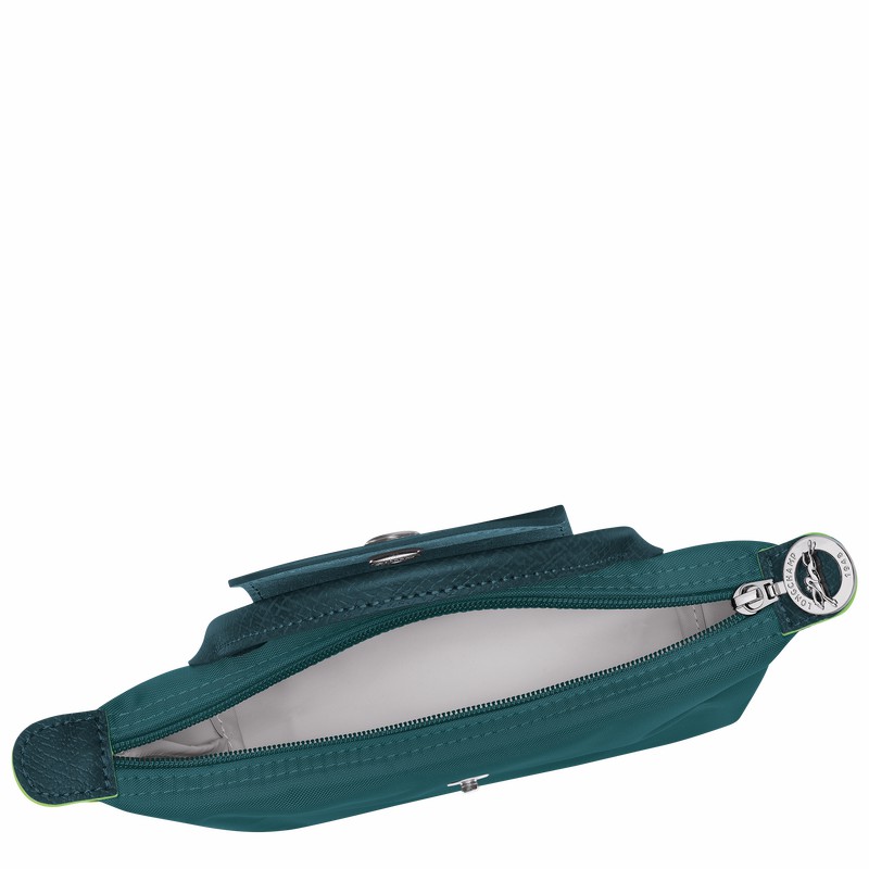 Longchamp Le Pliage Green Pouches Dame Påfugl Norge | 34175919P89