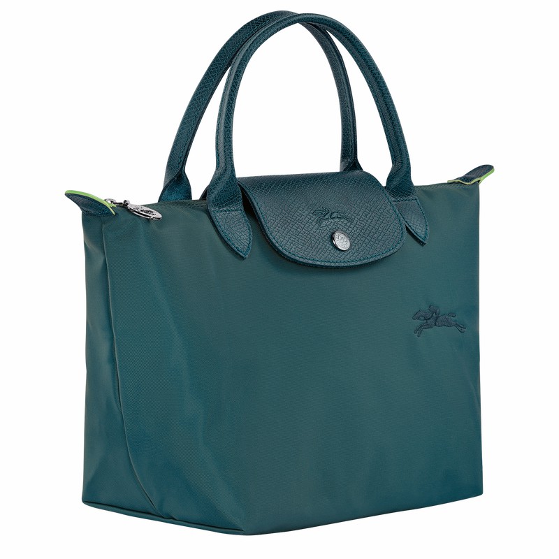 Longchamp Le Pliage Green S Håndveske Dame Påfugl Norge | L1621919P89