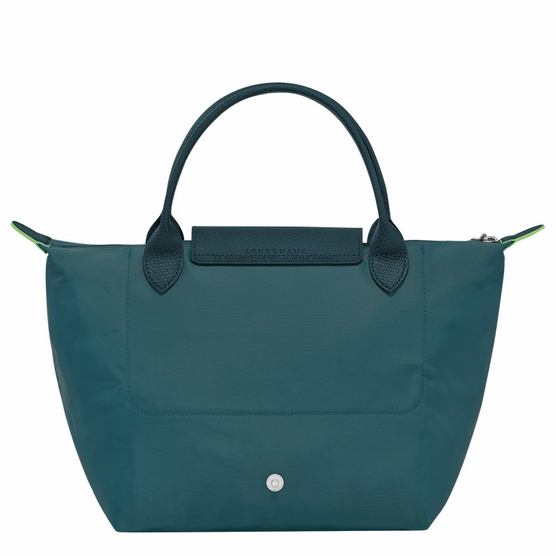 Longchamp Le Pliage Green S Håndveske Dame Påfugl Norge | L1621919P89