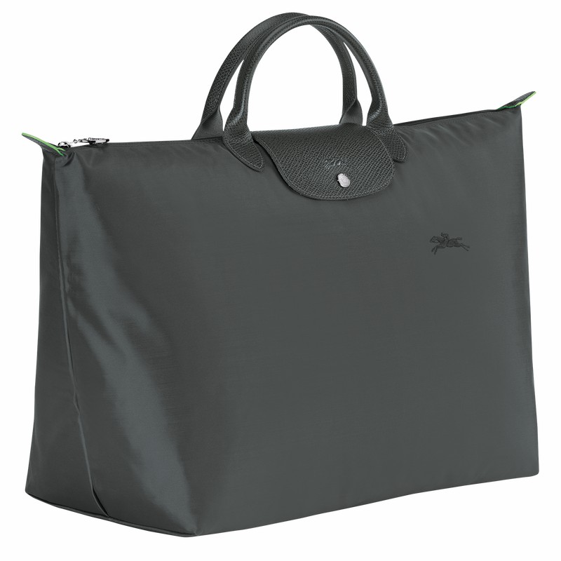 Longchamp Le Pliage Green S Reiseveske Dame Dyp Grå Norge | L1624919P66