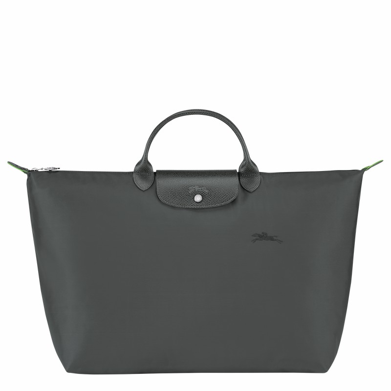 Longchamp Le Pliage Green S Reiseveske Dame Dyp Grå Norge | L1624919P66