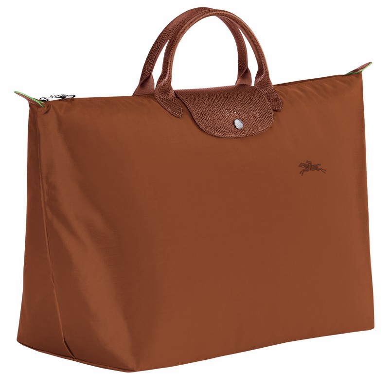 Longchamp Le Pliage Green S Reiseveske Dame Brune Norge | L1624919504