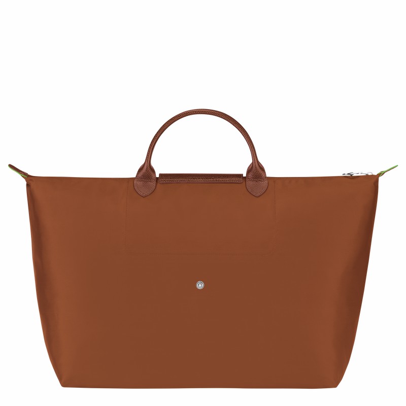 Longchamp Le Pliage Green S Reiseveske Dame Brune Norge | L1624919504