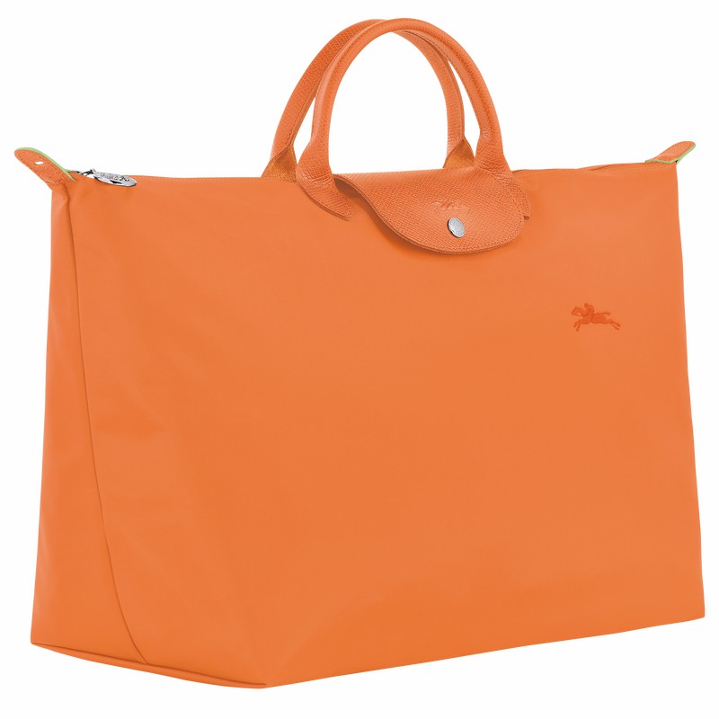 Longchamp Le Pliage Green S Reiseveske Dame Oransje Norge | L1624919P54