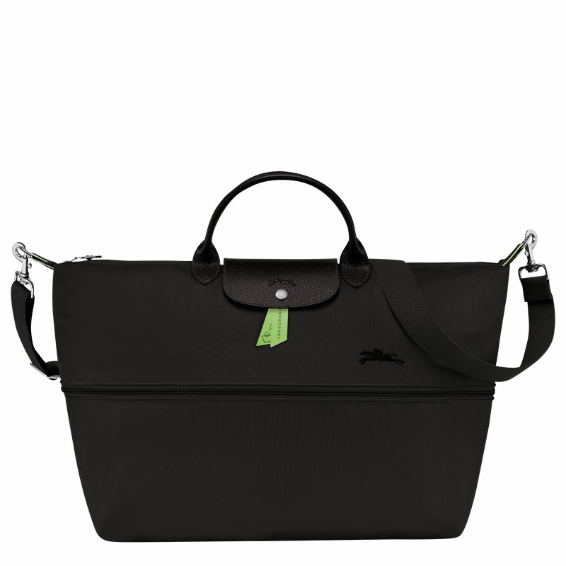 Longchamp Le Pliage Green expandable Reiseveske Herre Svarte Norge | L1911919001-