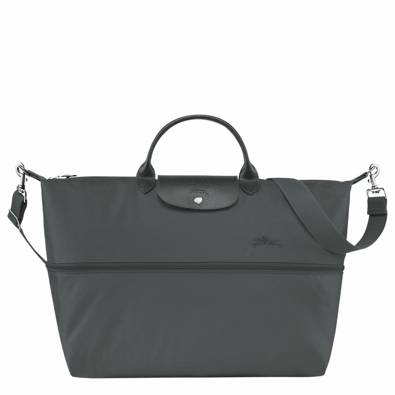 Longchamp Le Pliage Green expandable Reiseveske Herre Dyp Grå Norge | L1911919P66-