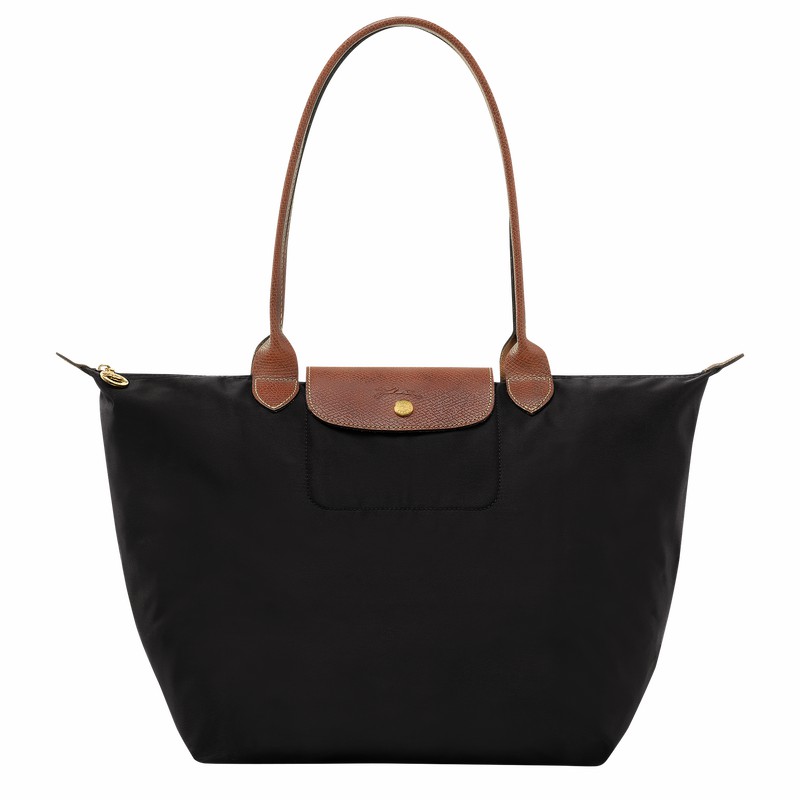 Longchamp Le Pliage Original L Tote Veske Dame Svarte Norge | L1899089001