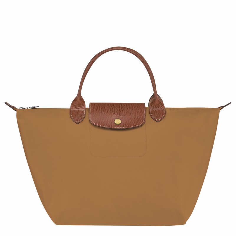 Longchamp Le Pliage Original M Håndveske Dame Khaki Norge | L1623089P86