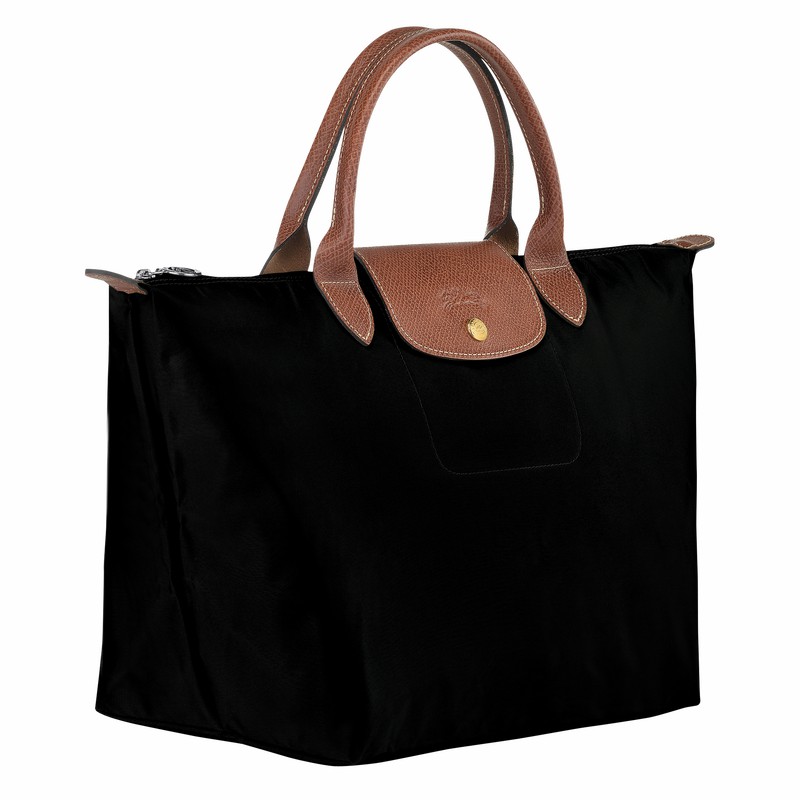 Longchamp Le Pliage Original M Håndveske Dame Svarte Norge | L1623089001