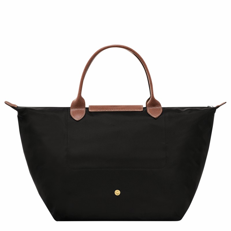 Longchamp Le Pliage Original M Håndveske Dame Svarte Norge | L1623089001