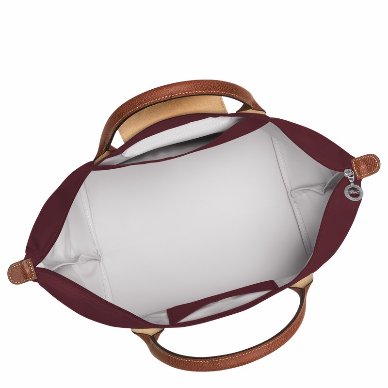 Longchamp Le Pliage Original M Håndveske Dame Burgunder Norge | L1623089P87