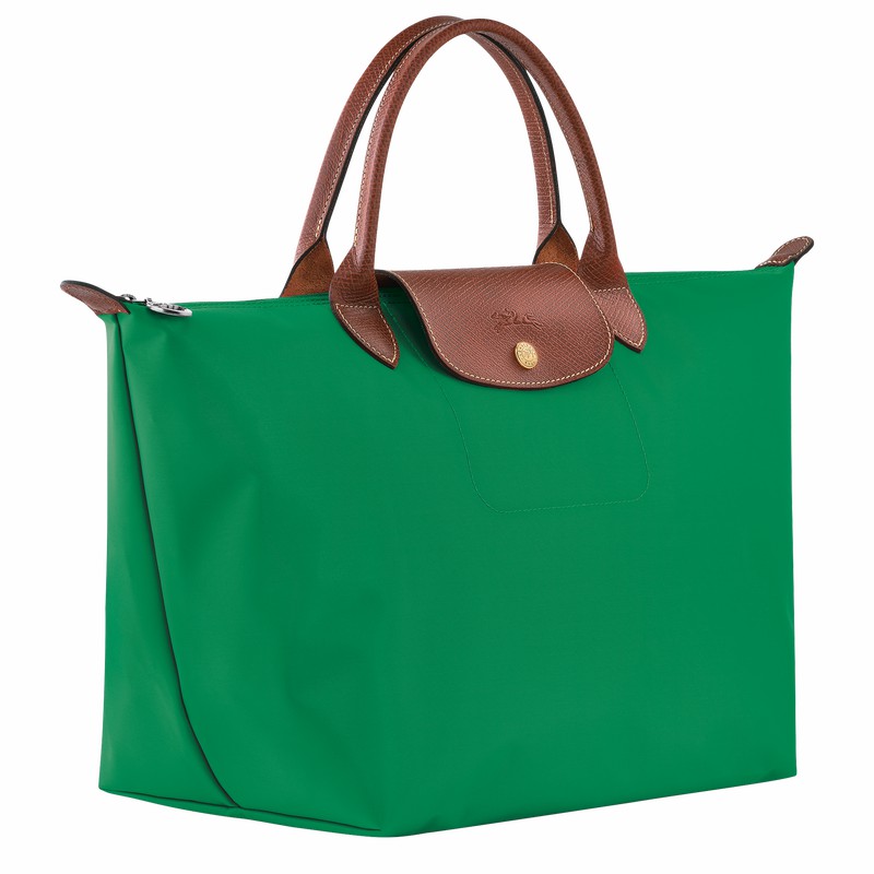 Longchamp Le Pliage Original M Håndveske Dame Grønn Norge | L1623089P88