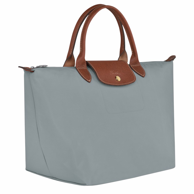 Longchamp Le Pliage Original M Håndveske Dame Grå Norge | L1623089P80