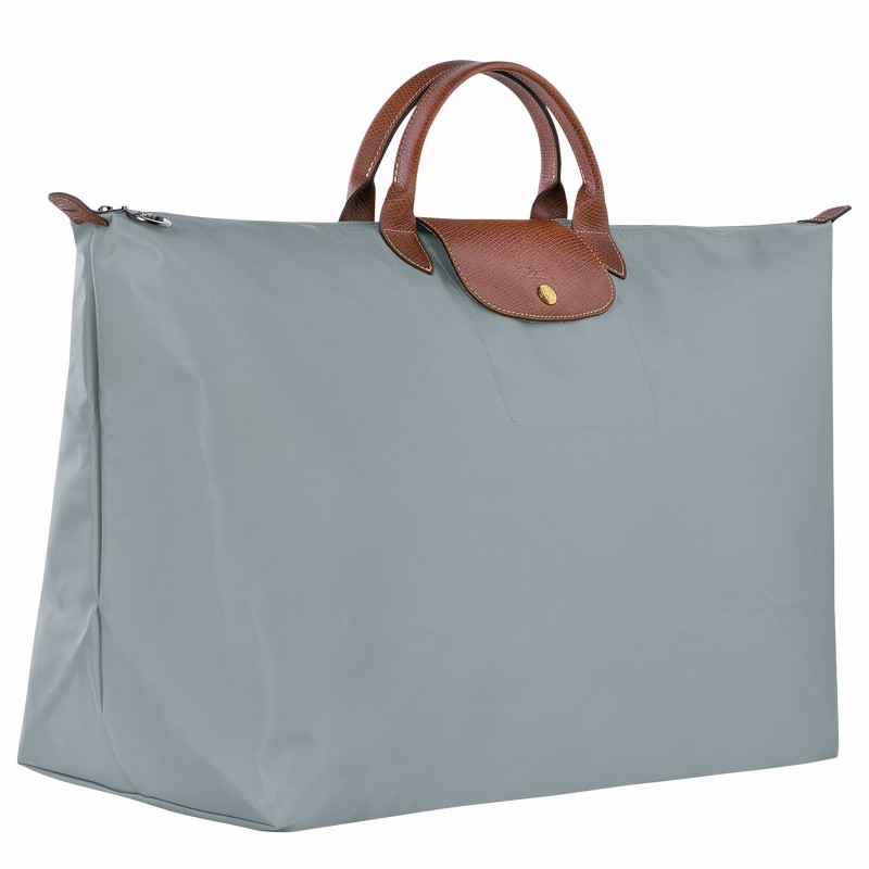 Longchamp Le Pliage Original M Reiseveske Herre Grå Norge | L1625089P80-