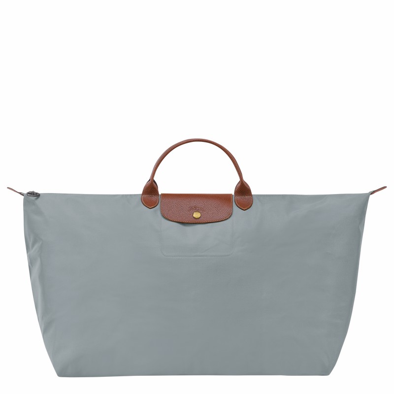 Longchamp Le Pliage Original M Reiseveske Herre Grå Norge | L1625089P80-