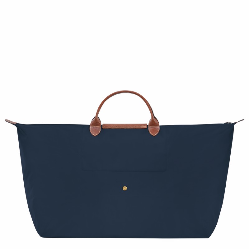 Longchamp Le Pliage Original M Reiseveske Herre Marineblå Norge | L1625089P68-