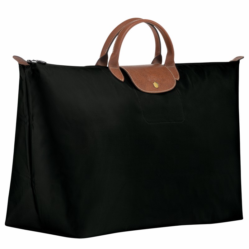 Longchamp Le Pliage Original M Reiseveske Herre Svarte Norge | L1625089001-