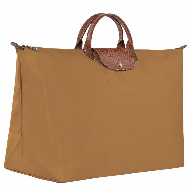 Longchamp Le Pliage Original M Reiseveske Herre Khaki Norge | L1625089P86-