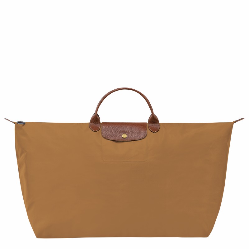 Longchamp Le Pliage Original M Reiseveske Herre Khaki Norge | L1625089P86-