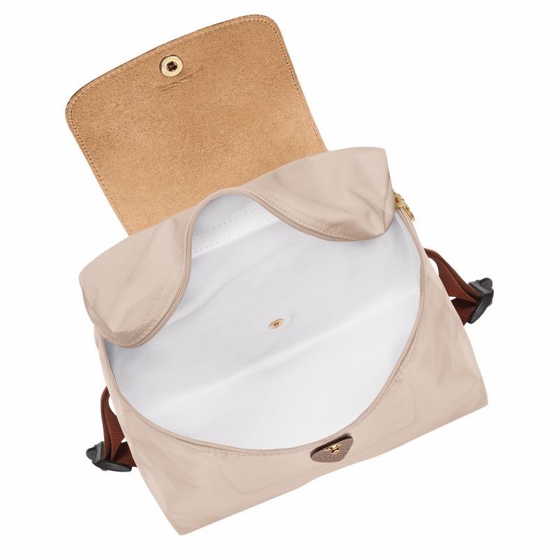 Longchamp Le Pliage Original M Ryggsekker Dame Hvite Norge | L1699089P71