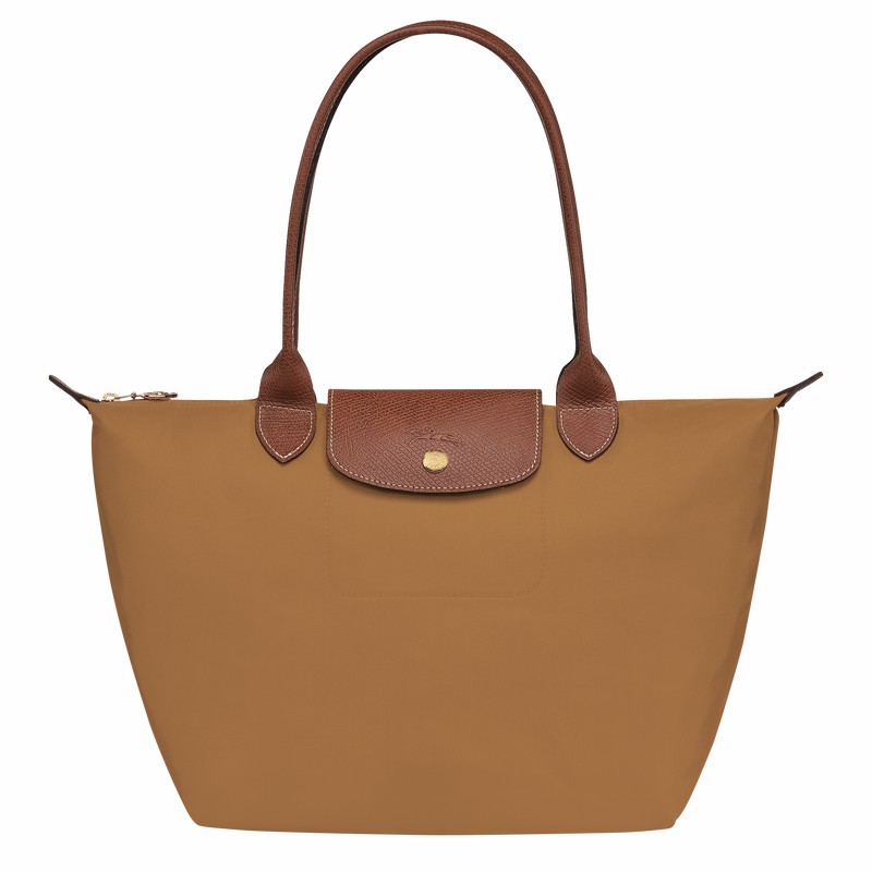 Longchamp Le Pliage Original M Tote Veske Dame Khaki Norge | L2605089P86