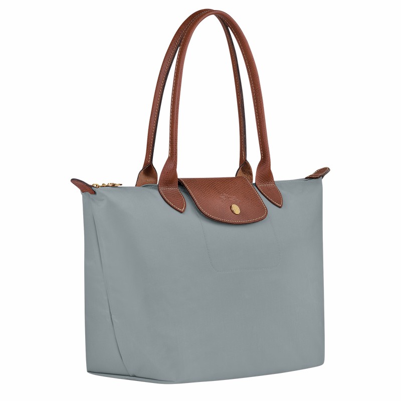 Longchamp Le Pliage Original M Tote Veske Dame Grå Norge | L2605089P80