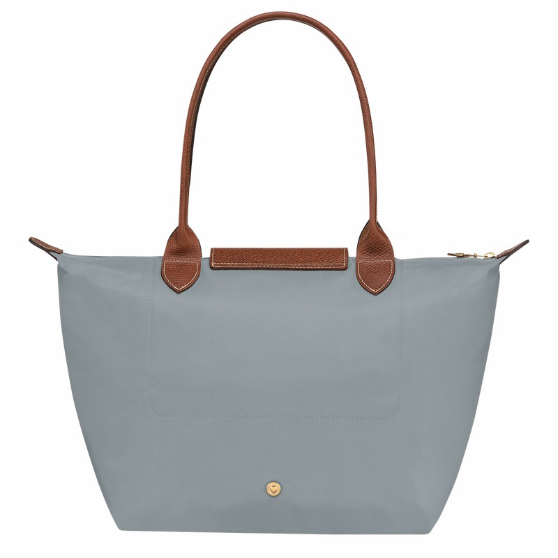 Longchamp Le Pliage Original M Tote Veske Dame Grå Norge | L2605089P80