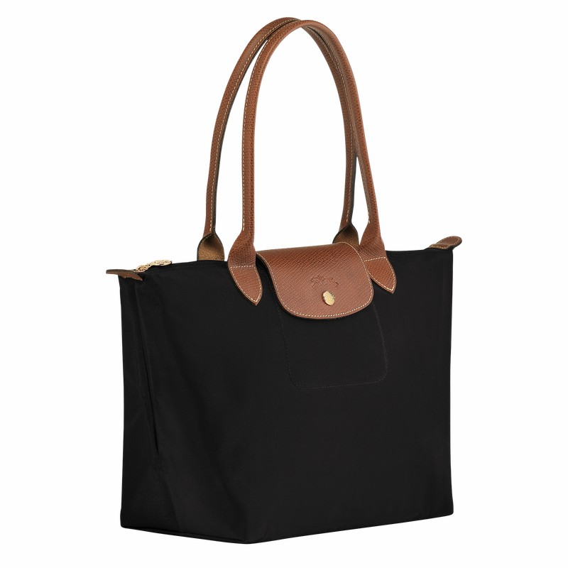 Longchamp Le Pliage Original M Tote Veske Dame Svarte Norge | L2605089001