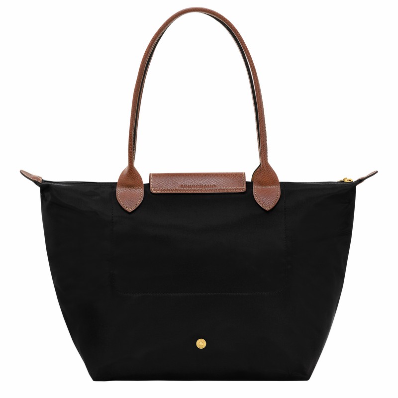 Longchamp Le Pliage Original M Tote Veske Dame Svarte Norge | L2605089001