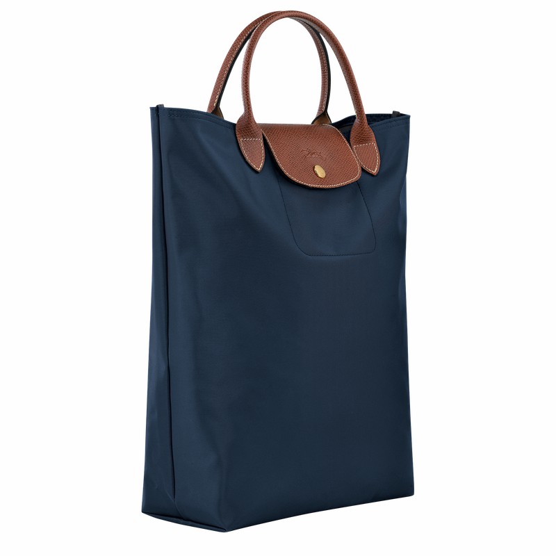 Longchamp Le Pliage Original M Tote Veske Herre Marineblå Norge | 10168089P68-